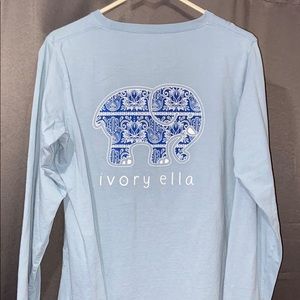 Light Blue Ivory Ella Tee💙